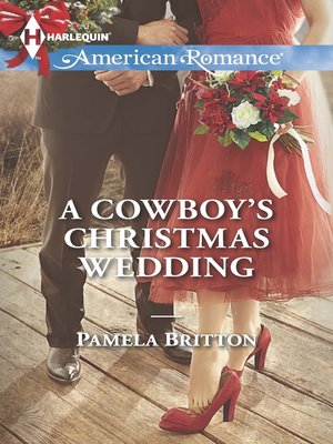 cover image of A Cowboy's Christmas Wedding
